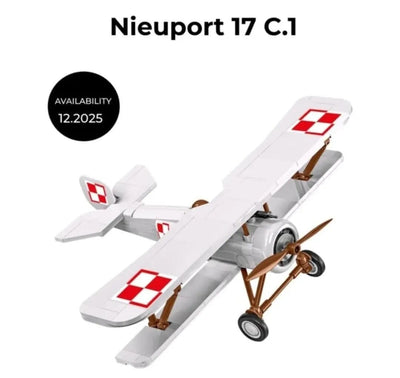 Neuport 17 C.1 brick plane model - COBI 2998 - 275 bricks Planes Cobi