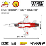 Northrop F-5E Tiger II brick plane model - COBI 5857 - 320 bricks Planes Cobi