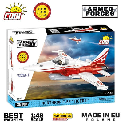 Northrop F-5E Tiger II brick plane model - COBI 5857 - 320 bricks Planes Cobi