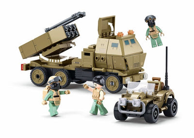 Operation Hunt and Eliminate brick model - Sluban M38-B1259 - 579 bricks Tank SLUBAN