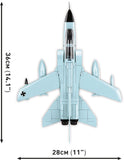 Panavia Tornado IDS German brick plane model - COBI 5853 - 493 bricks Planes Cobi