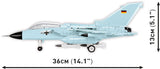 Panavia Tornado IDS German brick plane model - COBI 5853 - 493 bricks Planes Cobi