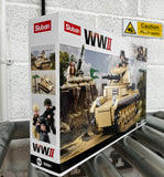 Panzer II brick tank model - Sluban M38-B0691 - 356 bricks Tank SLUBAN