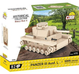 Panzer III Ausf.L brick tank model - COBI 3090 - 82 bricks Tank Cobi