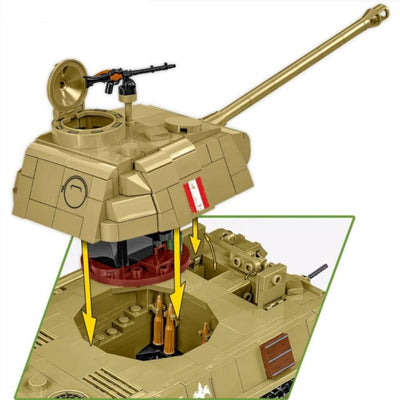 Panzer V Panther AUSF.G 'Pudel' brick model tank - COBI 2655 - 1133 bricks Tank Cobi