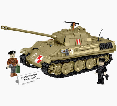 Panzer V Panther AUSF.G 'Pudel' brick model tank - COBI 2655 - 1133 bricks Tank Cobi