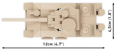 Panzer V Panther brick tank model - COBI 3099 - 126 bricks Tank Cobi