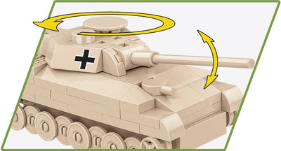 Panzer V Panther brick tank model - COBI 3099 - 126 bricks Tank Cobi