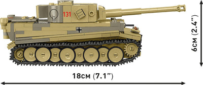 Panzer VI Tiger I 131 brick tank model - COBI 2734 - 442 bricks Tank Cobi