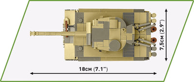Panzer VI Tiger I 131 brick tank model - COBI 2734 - 442 bricks Tank Cobi