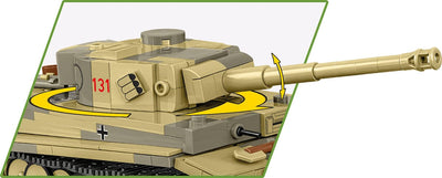 Panzer VI Tiger I 131 brick tank model - COBI 2734 - 442 bricks Tank Cobi