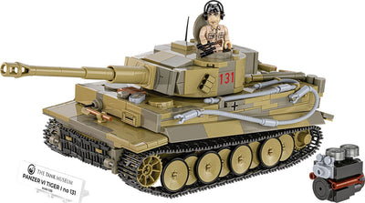 Panzer VI Tiger No. 131 The Tank Museum brick tank model - COBI 3123 - 898 bricks Tank Cobi