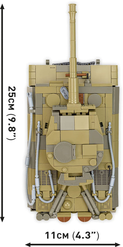 Panzer VI Tiger No. 131 The Tank Museum brick tank model - COBI 3123 - 898 bricks Tank Cobi