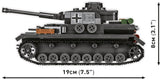 Panzerkampfwagen IV Ausf.G brick tank model - COBI 3127 - 643 bricks Tank Cobi