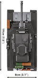Panzerkampfwagen IV Ausf.G brick tank model - COBI 3127 - 643 bricks Tank Cobi