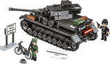 Panzerkampfwagen IV Ausf.G brick tank model - COBI 3127 - 643 bricks Tank Cobi
