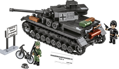 Panzerkampfwagen IV Ausf.G brick tank model - COBI 3127 - 643 bricks Tank Cobi