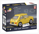Polski Fiat 126 brick car model - COBI 24530 - 71 bricks car Cobi