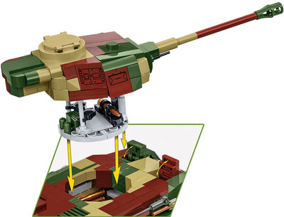 PzKpfw IV Ausf. G. brick tank model - COBI-2592 - 1107 bricks Cobi