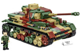 PzKpfw IV Ausf. G. brick tank model - COBI-2592 - 1107 bricks Cobi