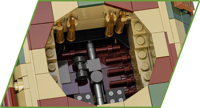 Pz.Kpfw. V Panther Ausf. A brick tank model- COBI 2654 - 1150 bricks Tank Cobi