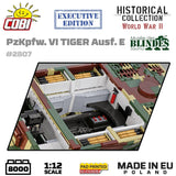 Pz.Kpfw. VI Tiger 2 in 1 - 1:12 brick tank model - COBI 2807 - 8000 bricks EXECUTIVE EDITION Tank COBI