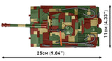 PzKpfw VI Tiger Ausf. E brick tank model - COBI 3124 - 862 bricks Tank Cobi