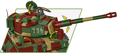 PzKpfw VI Tiger Ausf. E brick tank model - COBI 3124 - 862 bricks Tank Cobi