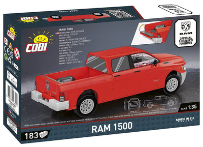 RAM 1500 brick model pickup truck - COBI 24607 - 183 bricks car COBI