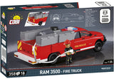 RAM 3500 brick model fire truck - COBI 24612 - 358 bricks car COBI