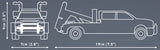 RAM 3500 brick model wrecker tow truck - COBI 24611 - 295 bricks car COBI