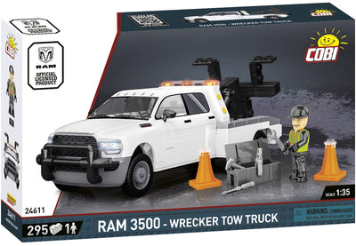 RAM 3500 brick model wrecker tow truck - COBI 24611 - 295 bricks car COBI