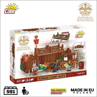 Roman Camp Gate brick model - COBI 20077 - 600 bricks Architecture Cobi