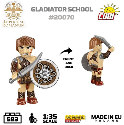 Roman Gladiator School brick model - COBI 20070 - 560 bricks Architecture Cobi