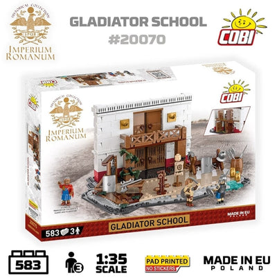 Roman Gladiator School brick model - COBI 20070 - 560 bricks Architecture Cobi
