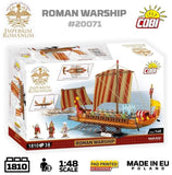 Roman warship brick model - COBI 20071 - 1710 bricks Ship Cobi