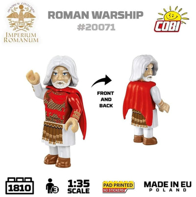 Roman warship brick model - COBI 20071 - 1710 bricks Ship Cobi