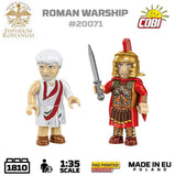 Roman warship brick model - COBI 20071 - 1710 bricks Ship Cobi