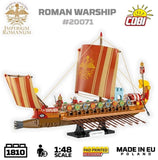 Roman warship brick model - COBI 20071 - 1710 bricks Ship Cobi