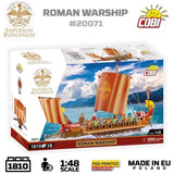 Roman warship brick model - COBI 20071 - 1710 bricks Ship Cobi