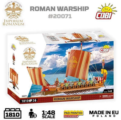 Roman warship brick model - COBI 20071 - 1710 bricks Ship Cobi