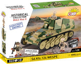 Sd.Kfz. 124 Wespe brick tank model - COBI 2598 - 860 bricks EXECUTIVE EDITION TANK COBI