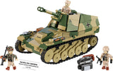 Sd.Kfz. 124 Wespe brick tank model - COBI 2598 - 860 bricks EXECUTIVE EDITION TANK COBI
