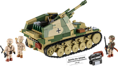 Sd.Kfz. 124 Wespe brick tank model - COBI 2598 - 860 bricks EXECUTIVE EDITION TANK COBI