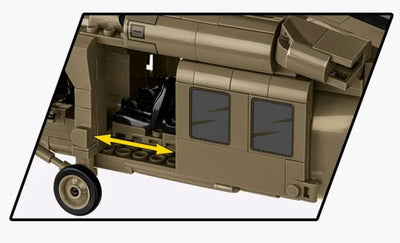 Sikorsky UH-60 Black Hawk helicopter brick model - COBI 5906 - 928 bricks Planes Cobi