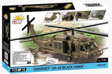 Sikorsky UH-60 Black Hawk helicopter brick model - COBI 5906 - 928 bricks Planes Cobi