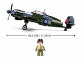 Spitfire brick plane model - SLUBAN M38-B0712 - 290 Bricks Planes sluban