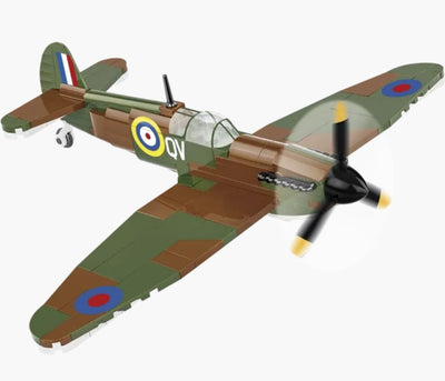 Spitfire MK.I N3200 brick plane model - COBI 5868 - 155 bricks Planes Cobi