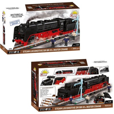 Steam Locomotive DR BR 03 & Water Crane brick model - COBI 6286 - 2721 bricks Toys & Games Cobi