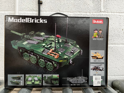 STRV103 brick tank model - Sluban M38-B1010 - 692 bricks Tank SLUBAN